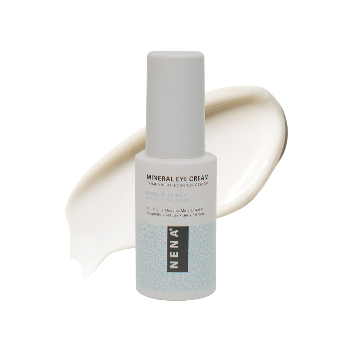 NENA Glacial Clay Skincare - Mineral Eye Cream, made with natural skincare ingredients