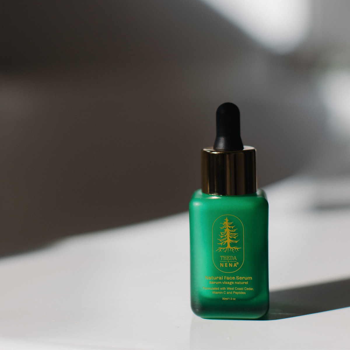 THEDA X NENA Natural Face Serum Featuring Natural Skincare Ingredients