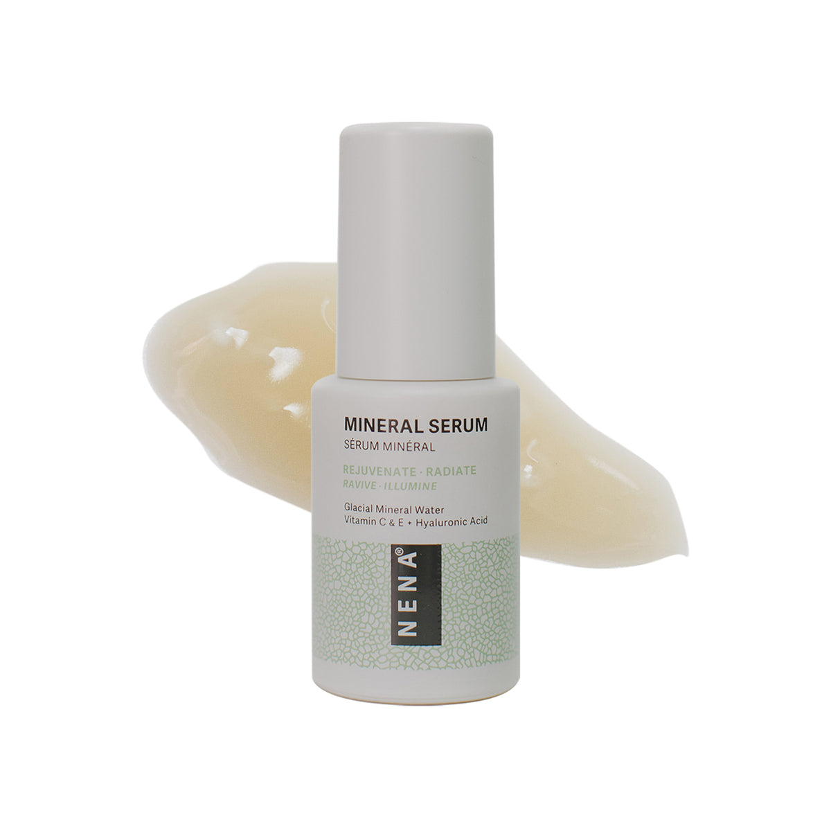 NENA Glacial Clay Skincare - Mineral Serum | Made with Natural Ingredients